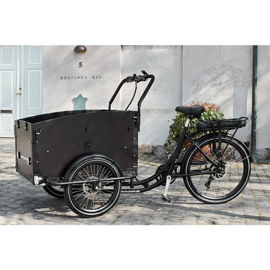 Amcargobikes Ultimate Curve 2 Cargo e-bike side profile