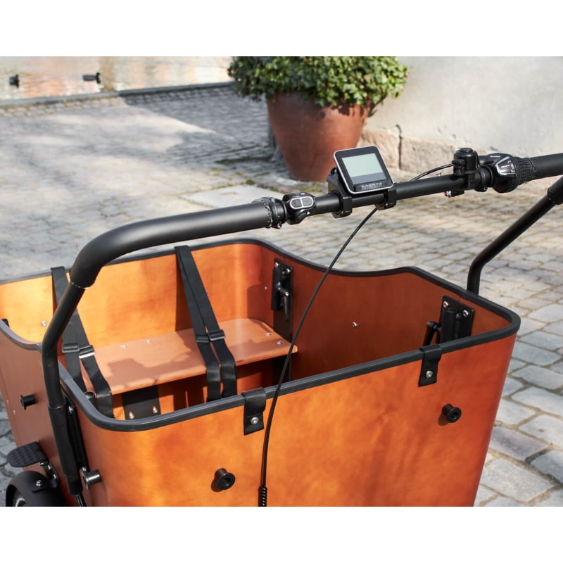 Amcargobikes Ultimate Harmony Cargo E-Bike Behind POV