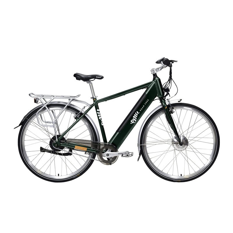 EMU Classic Crossbar Electric Bike Green