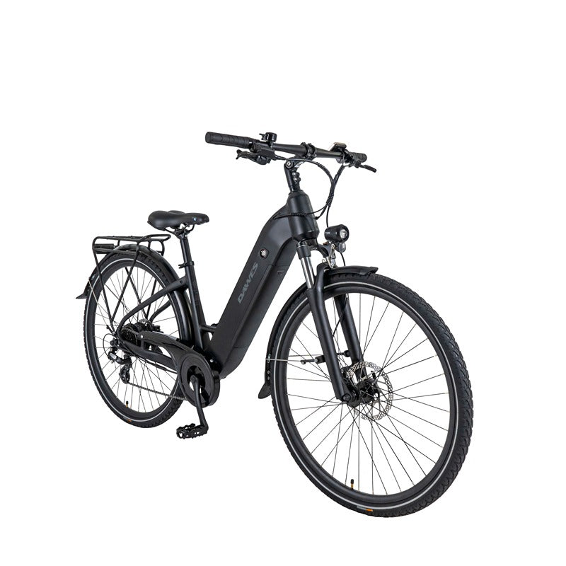 Dawes Spire 1.0 Low Step Electric Hybrid Bike Side Profile Angled