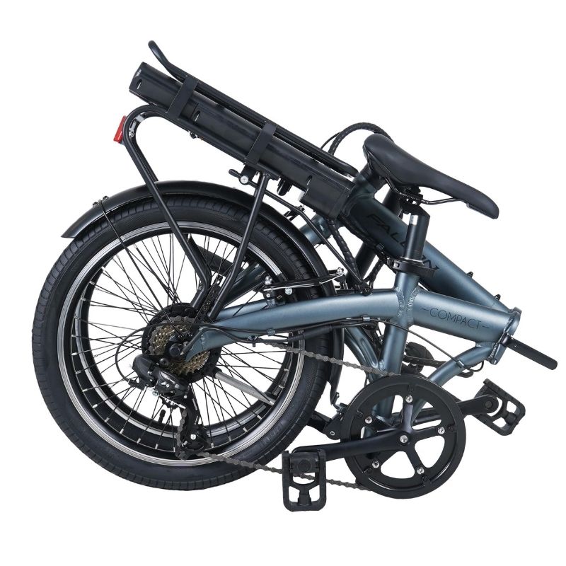 Falcon Compact Folding Electric Bike Folded