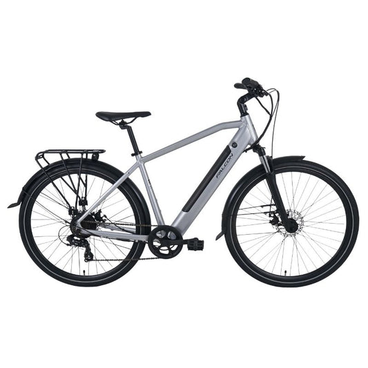 Falcon Horizon Crossbar 19" Electric Hybrid Bike Side Profile View