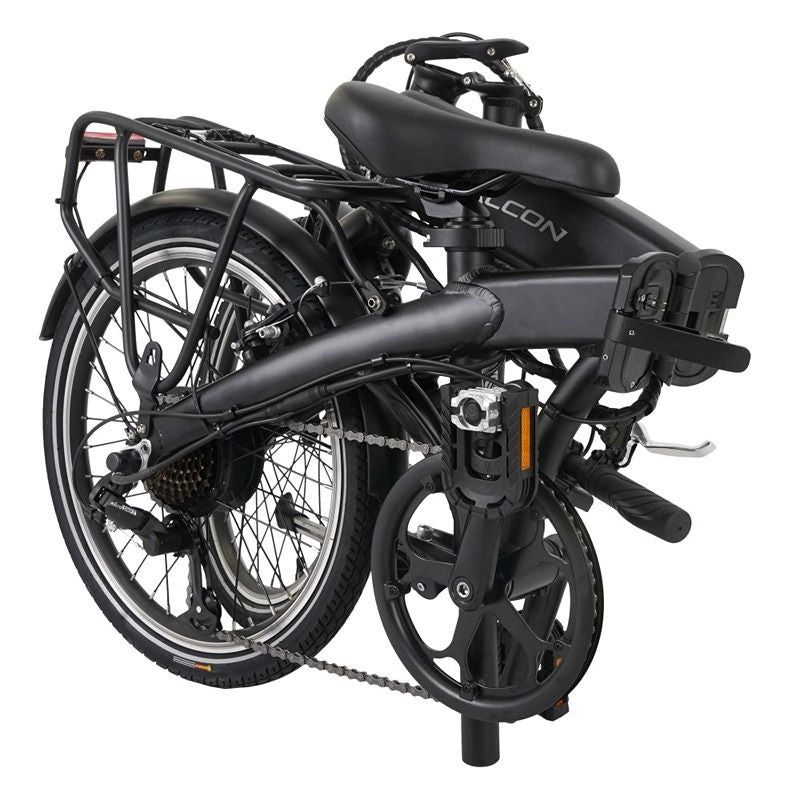 Falcon Flow Electric Folding Bike Folded