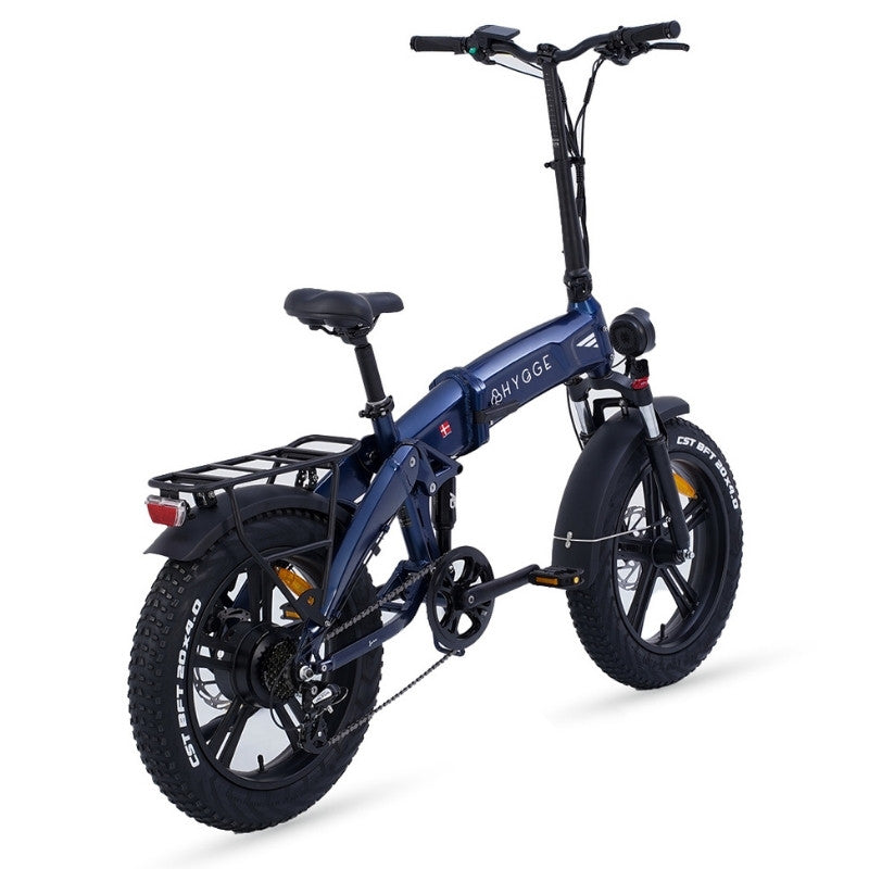 Hygge Soro Foladable Electric Bike Rear Angle