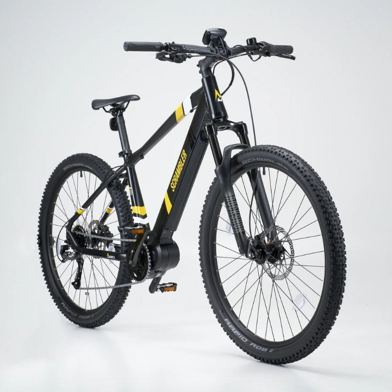 Mark2 Scrambler CL Hardtail Electric Mountain Bike Black ront Angle