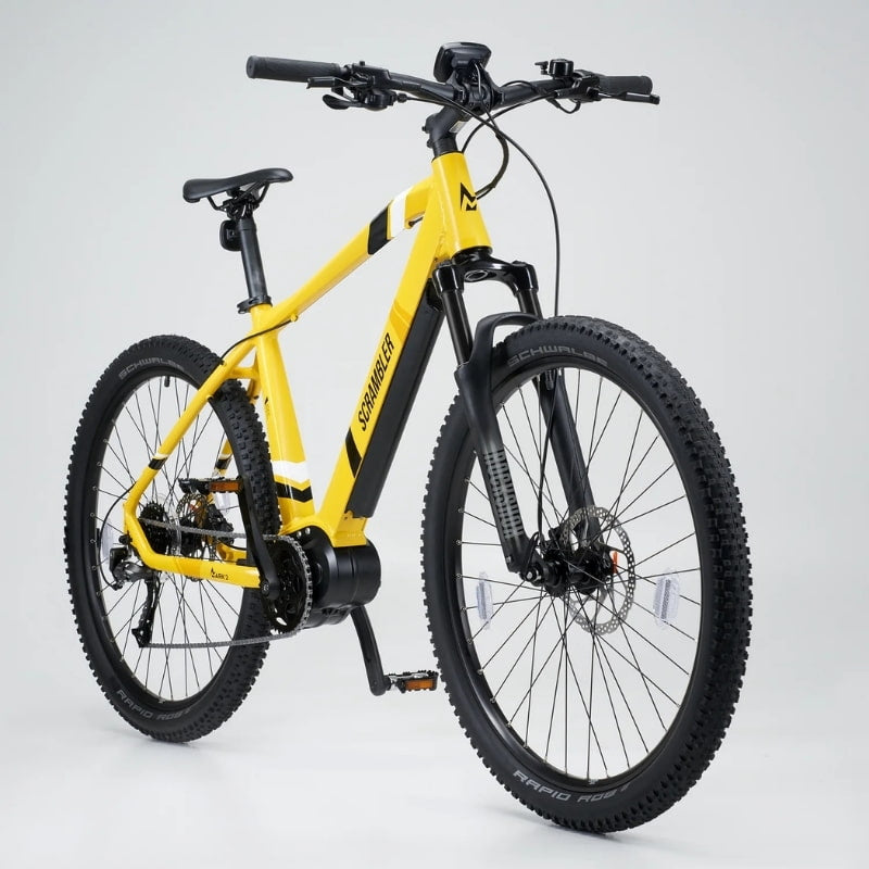 Mark2 Scrambler CL Hardtail Electric Mountain Bike Front Angle