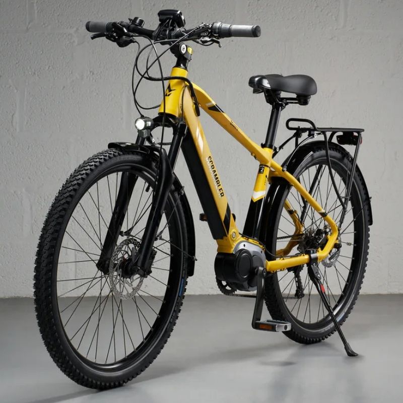 Mark2 Scrambler CX Premium Trekking eBike Yellow Front