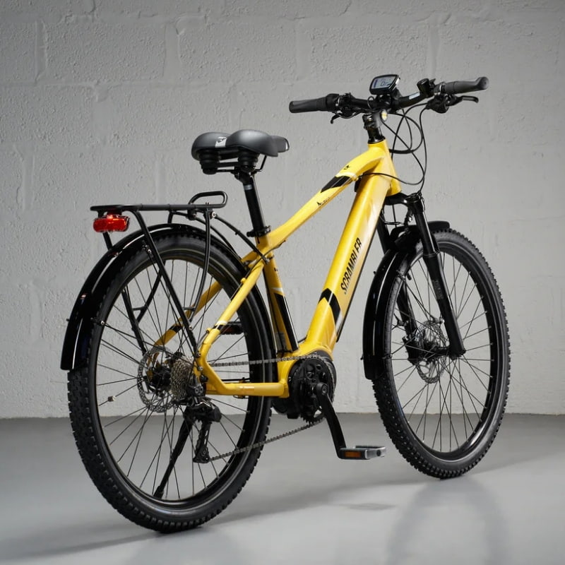 Mark2 Scrambler CX Premium Trekking eBike Yellow Rear