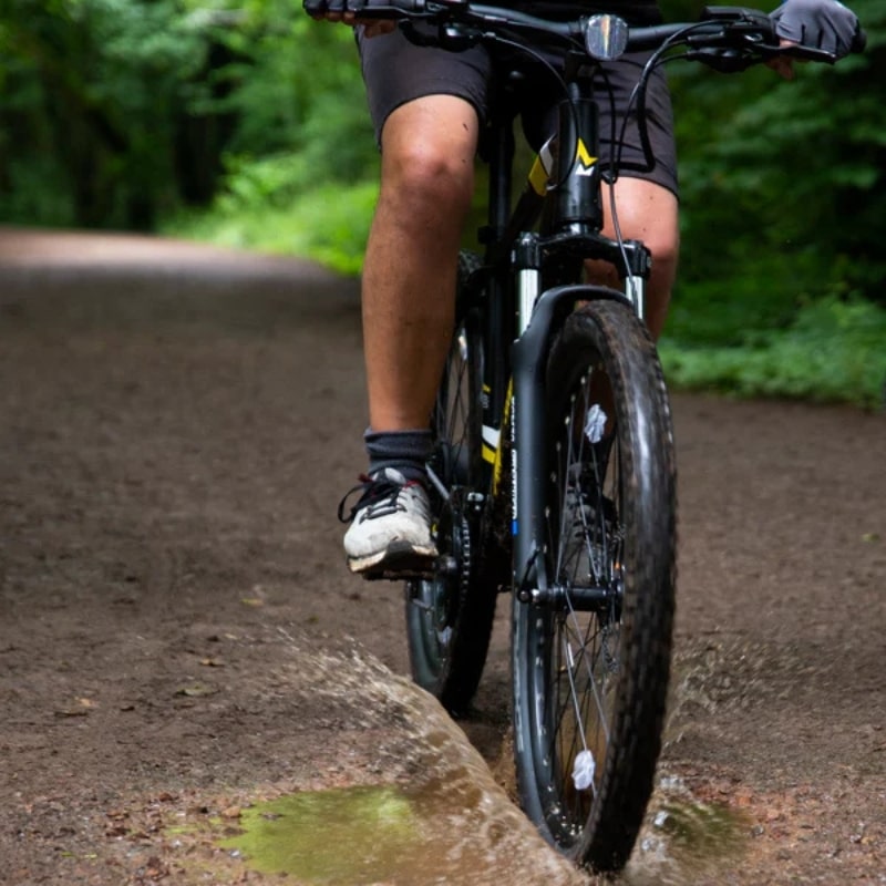 Mark2 Scrambler Hardtail Electric Mountain Bike Side Profile