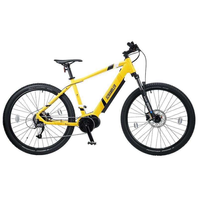 Mark2 Scrambler C 90Nm High Torque Electric Mountain Bike Side Profile