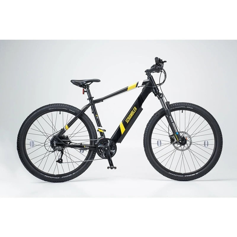 Mark2 Scrambler Hardtail Electric Mountain Bike Side Profile