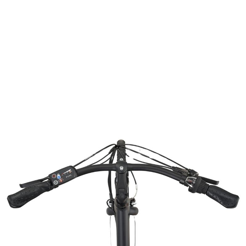 Pure Free City Step-Through Hybrid Electric Bike Handlebars