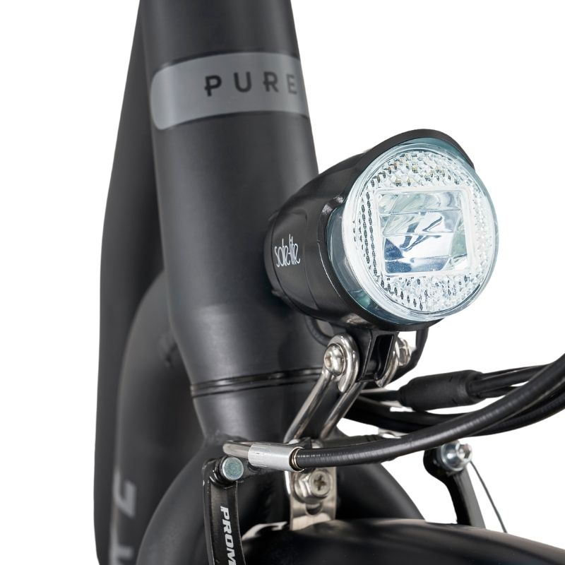 Pure Free City Step-Through Hybrid Electric Bike Headlight