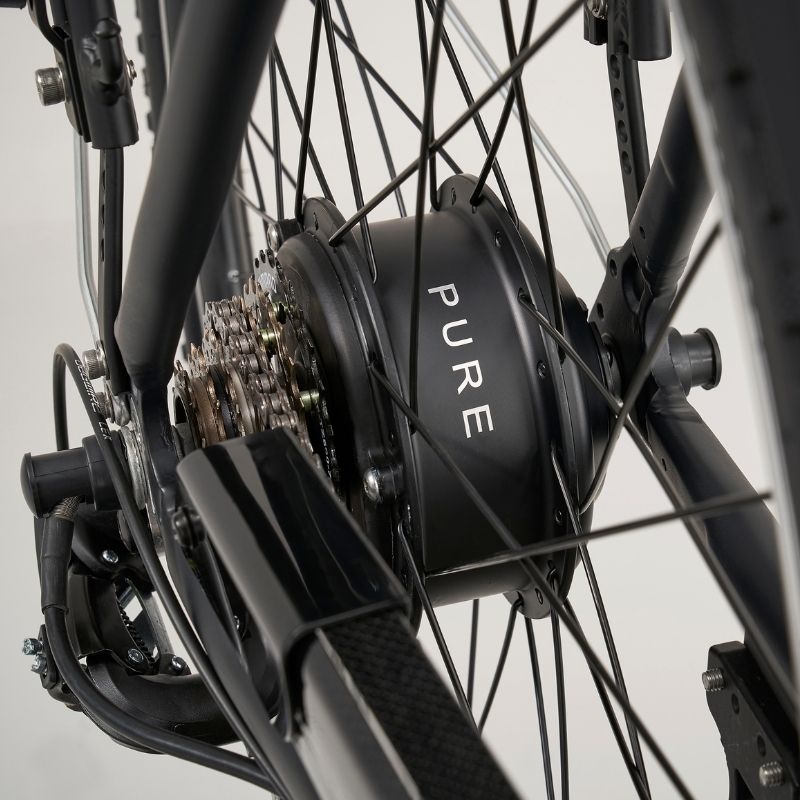 Pure Free City Step-Through Hybrid Electric Bike Motor