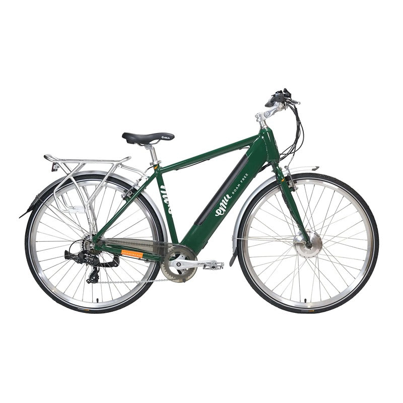 EMU Roam Crossbar Electric Bike Green 2